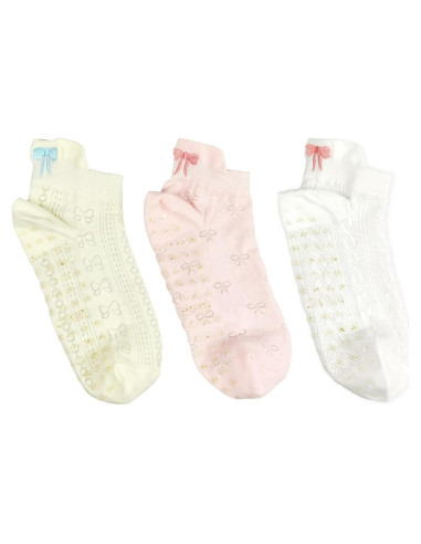 Calcetines de Yoga Transpirables ERMO NKES - 3 Pares Talla 4-9