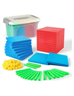 Juego de Bloques de Base Diez TH - Manipulativos Matemáticos