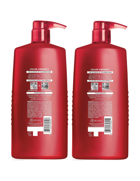 Set Champú y Acondicionador L'Oreal Paris Color Vibrancy 828 ml Set Champú y Acondicionador L'Oreal Paris Color Vibrancy 828 ml