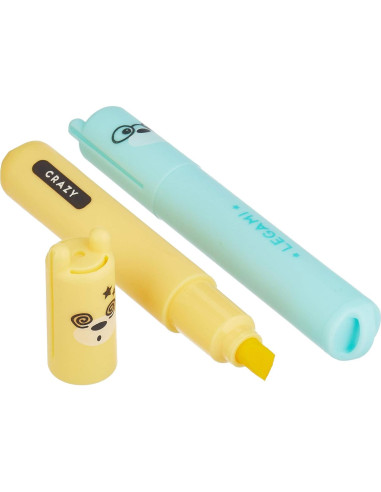 Conjunto de 6 Mini Marcadores Fluorescentes Legami Pastel