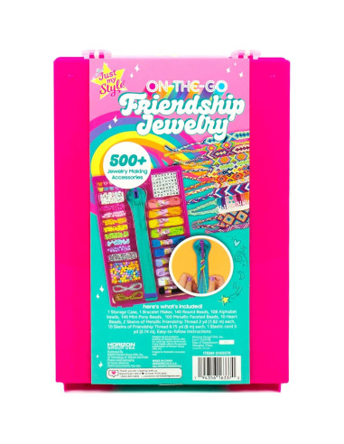 Kit de Fabricación de Pulseras Just My Style - Joyería Portátil
