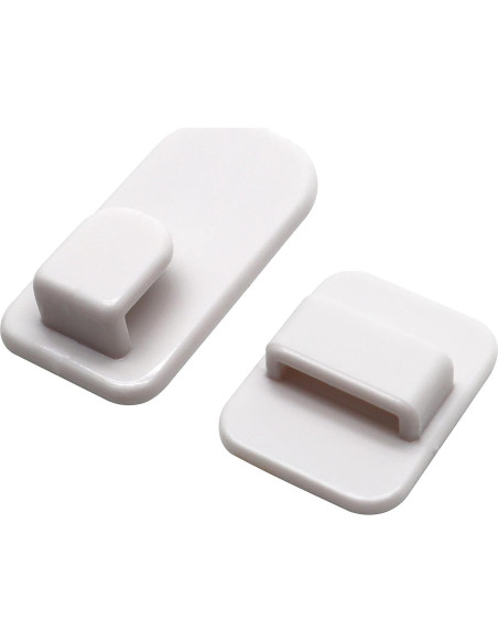 Juego de 4 Soportes de Pared Adhesivos Excelity para Control Remoto Juego de 4 Soportes de Pared Adhesivos Excelity para Control Remoto