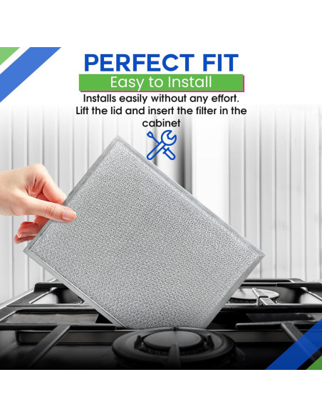 Filtro de Grasa Downdraft Bagean 707929 para Estufas Jenn Air - Paquete de 2 Filtro de Grasa Downdraft Bagean 707929 para Estufas Jenn Air - Paquete de 2