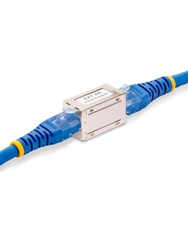 Acoplador RJ45 Blindado StarTech.com Cat6a Hembra a Hembra