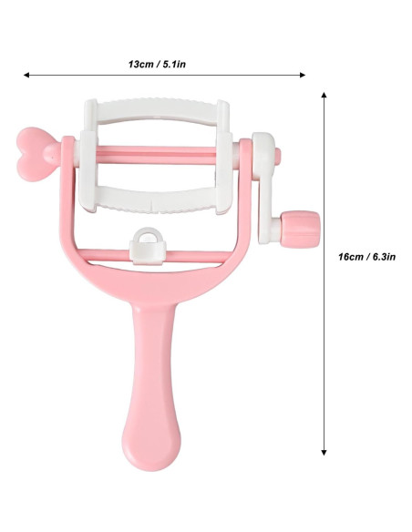 Devanador de Hilo Manual Culnflun - Hacedor de Borlas Rosa 13x16cm Devanador de Hilo Manual Culnflun - Hacedor de Borlas Rosa 13x16cm