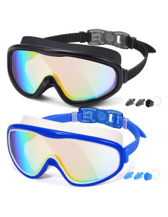 Gafas de Natación Braylin Adulto 2-Pack Anti-vaho UV