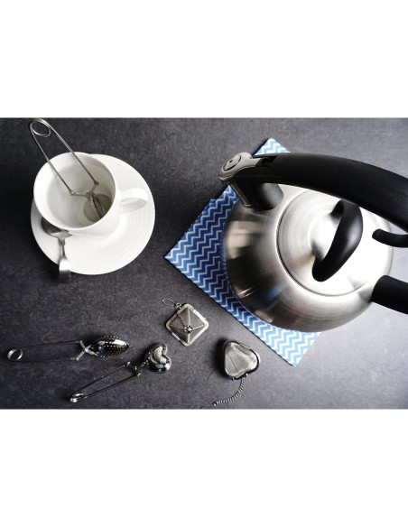 Cuchara Infusora de Té Suelta RSVP Internacional Acero Inoxidable 15.88 cm Cuchara Infusora de Té Suelta RSVP Internacional Acero Inoxidable 15.88 cm