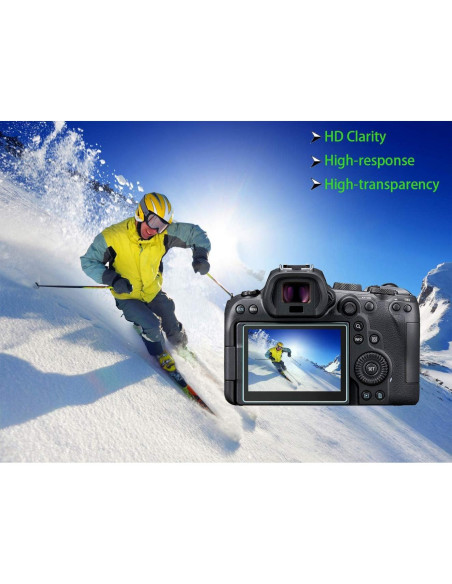 Protector de Pantalla Canon 6D Mark II Vidrio Templado 0.3mm 9H Protector de Pantalla Canon 6D Mark II Vidrio Templado 0.3mm 9H