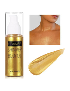 UCANBE Aceite Brillante para el Cuerpo 100ml Oro Hidratante