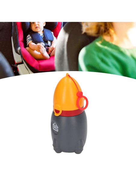 Orinal Portátil para Niños VBESTLIFE Naranja 19x8cm Orinal Portátil para Niños VBESTLIFE Naranja 19x8cm