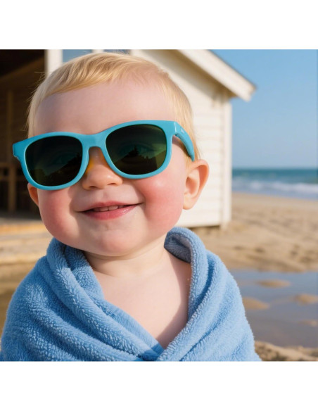 Gafas de sol polarizadas HECCEI para bebés 0-24 meses UV400 Gafas de sol polarizadas HECCEI para bebés 0-24 meses UV400