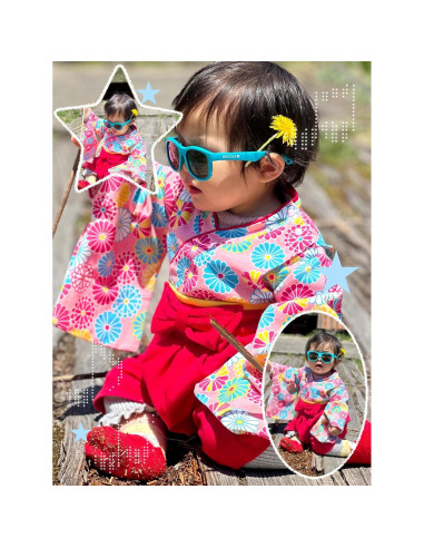 Gafas de sol polarizadas HECCEI para bebés 0-24 meses UV400