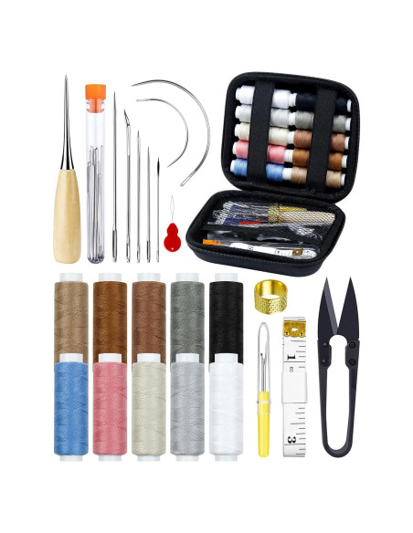 Kit de Costura PLANTIONAL 47 Piezas para Tapicería y Manualidades Kit de Costura PLANTIONAL 47 Piezas para Tapicería y Manualidades