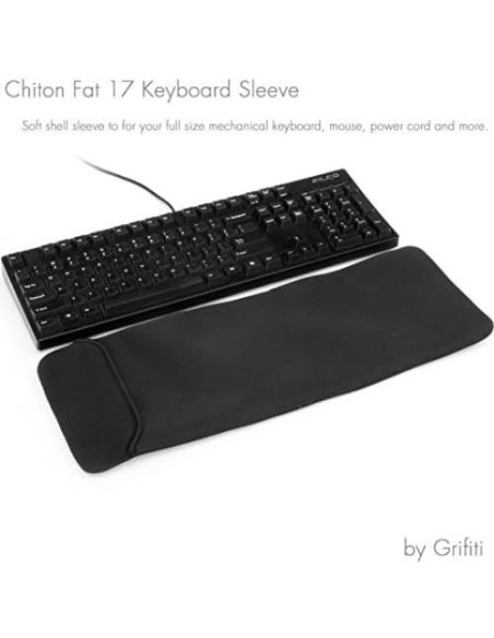 Funda de Neopreno Grifiti Chiton Fat 17" para Teclado Mecánico Funda de Neopreno Grifiti Chiton Fat 17" para Teclado Mecánico