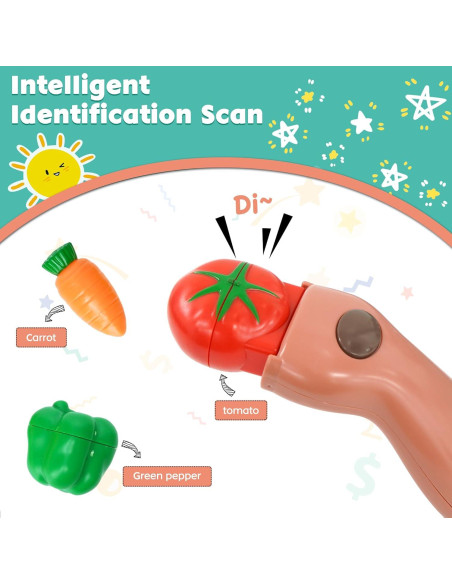 Caja Registradora de Juguete Ark Miido Verde con Sonido Caja Registradora de Juguete Ark Miido Verde con Sonido