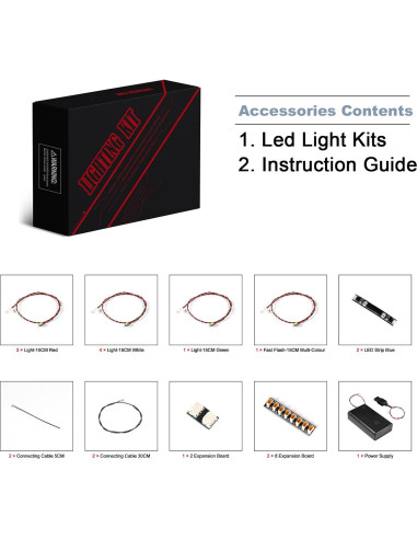 Kit de Luces LED BrickBling para Lego R2-D2 75379