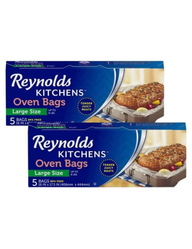 Bolsas de Horno Reynolds Grande 5 Cuentos 3.6 kg Desechables