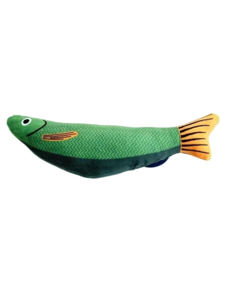 Juguete Kicker para Gatos WZADXMC con Catnip Verde 24cm Juguete Kicker para Gatos WZADXMC con Catnip Verde 24cm