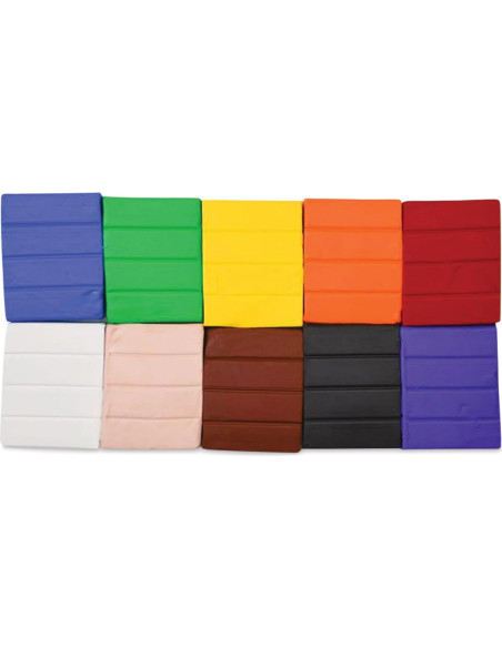 Sculpey III Arcilla Polimérica Horneable 10 Colores 0.57 kg Sculpey III Arcilla Polimérica Horneable 10 Colores 0.57 kg