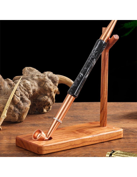 Soporte de Madera para Pipa de Tabaco Tom's Wheezes - Desmontable Soporte de Madera para Pipa de Tabaco Tom's Wheezes - Desmontable
