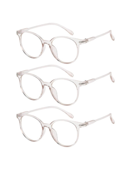 Gafas de luz azul OWL con lentes claros UV400 - Paquete de 3 Gafas de luz azul OWL con lentes claros UV400 - Paquete de 3