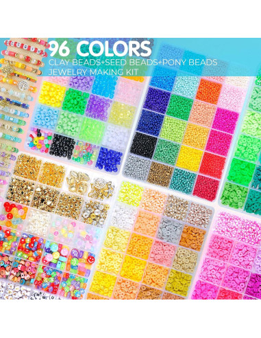 Kit de Pulseras de Amistad OCCALONG - 13000 Piezas DIY