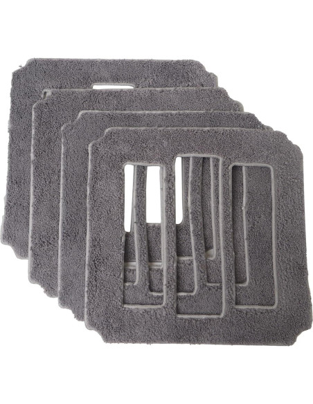 Paño de limpieza HUTT W9 - 4 piezas microfibra Paño de limpieza HUTT W9 - 4 piezas microfibra