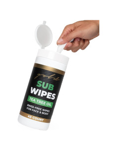 Toallitas de Jiu Jitsu Gold BJJ XL 45 Unidades Aceite de Árbol de Té