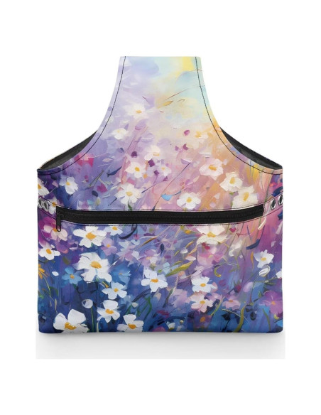 Bolsa Organizadora de Costura Viewamoon L Floral Morado 27.9x35.6 cm Bolsa Organizadora de Costura Viewamoon L Floral Morado 27.9x35.6 cm