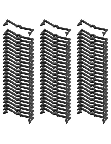 Bloques de Plástico Mudder para Ganchos de Tablero de Clavos - 100 Piezas