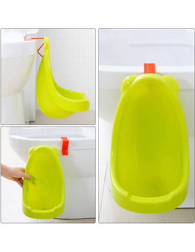 Orinal de Entrenamiento para Niños Pequeños PP Verde Claro
