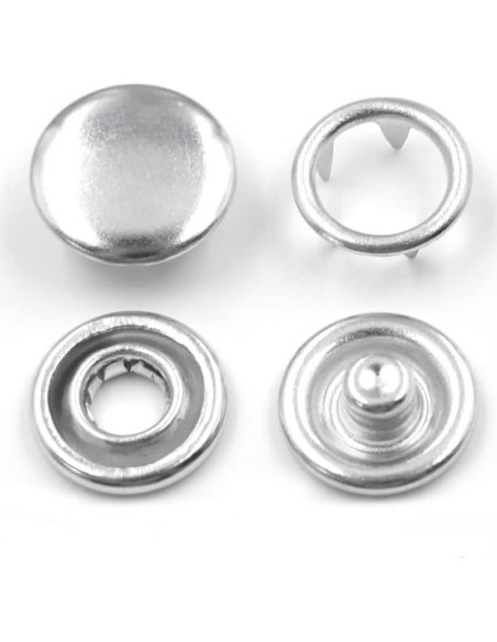 Kit de Botones de Prong HOBBY TRENDY 600 Piezas 9.5 mm Kit de Botones de Prong HOBBY TRENDY 600 Piezas 9.5 mm