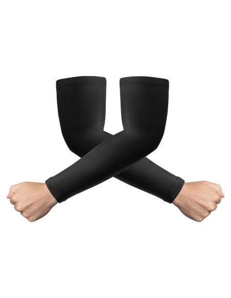 Mangas de Brazo Xeoxarel UPF 50+ Unisex - 1 Par Negro Mangas de Brazo Xeoxarel UPF 50+ Unisex - 1 Par Negro