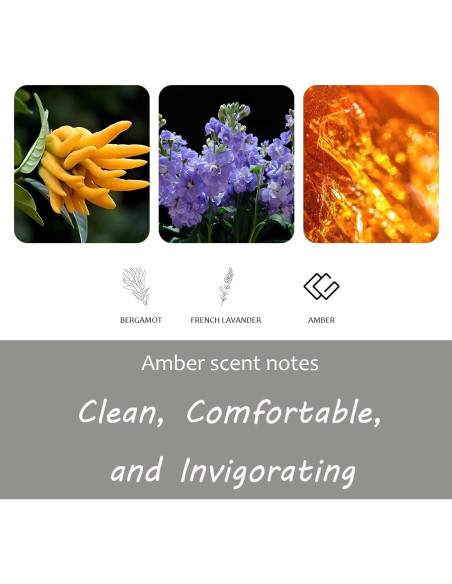 Ambientador de Coche Dcifuu Aroma a Ámbar - Clip Visera