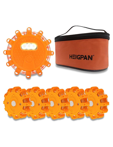 Kit de luces de advertencia LED HEIGPAN GP906, 6 unidades Kit de luces de advertencia LED HEIGPAN GP906, 6 unidades