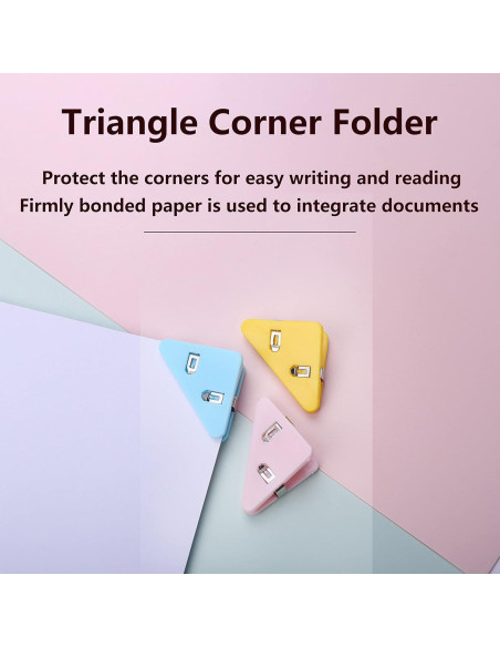 Clip Documental Multifuncional GELRHONR Triangular Blanco Clip Documental Multifuncional GELRHONR Triangular Blanco