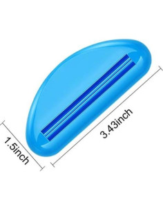 Exprimidor de Tubos de Pasta de Dientes CHENGU - 8 Piezas Multicolor 2