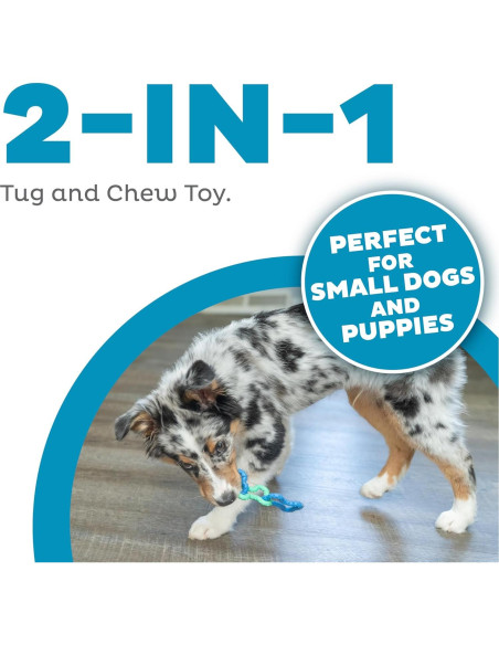 Juguete de Masticar para Perros Outward Hound Bone Tugz Azul Juguete de Masticar para Perros Outward Hound Bone Tugz Azul