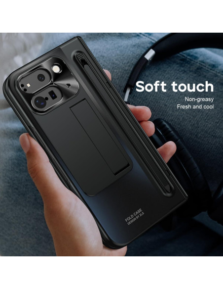Funda Plegable YQODSZ para Google Pixel 9 Pro con Estilógrafo Funda Plegable YQODSZ para Google Pixel 9 Pro con Estilógrafo