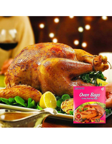Bolsas para Horno ECOOPTS 10 Unidades 55 x 60 cm Resistentes