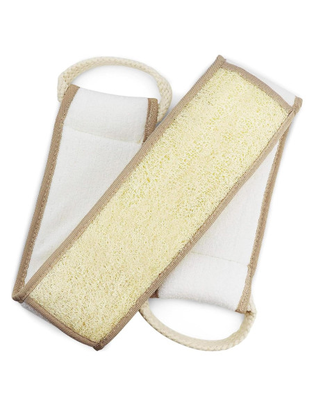Esponja de Lufa Natural Miw Piw para Espalda 30cm - Exfoliante Biodegradable Esponja de Lufa Natural Miw Piw para Espalda 30cm - Exfoliante Biodegradable