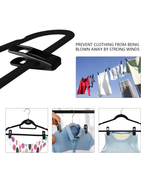 Clips de Plástico para Perchas ICSTM - Paquete de 20 Unidades Clips de Plástico para Perchas ICSTM - Paquete de 20 Unidades