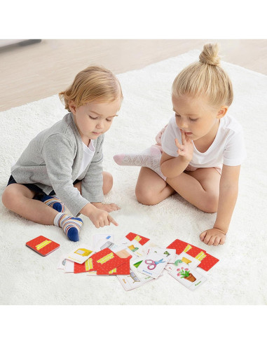 Juego de Cartas Educativo Timenued - Memoria y Locura 8s