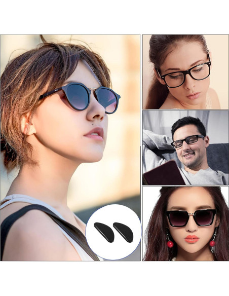 20 Pares Almohadillas de Silicona para Nariz de Gafas LVVFIT 20 Pares Almohadillas de Silicona para Nariz de Gafas LVVFIT