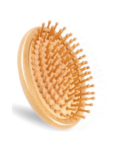 Peine de Masaje de Bambú MOZEAT LENS Antiestático 10.5x6.8cm