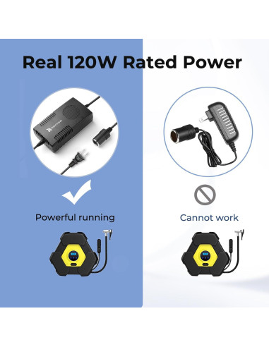 Convertidor AC a DC RoyPow C120 120W 12V 10A Adaptador