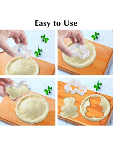 Juego de Cortadores de Galletas 12 PCS HiempTru - Formas Diversas 7.62 cm Juego de Cortadores de Galletas 12 PCS HiempTru - Formas Diversas 7.62 cm