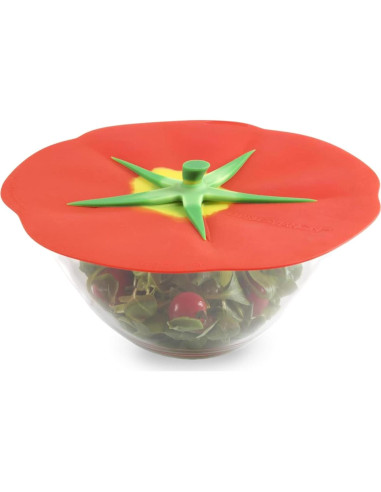 Tapa de Silicona Charles Viancin Tomate 15cm Libre BPA
