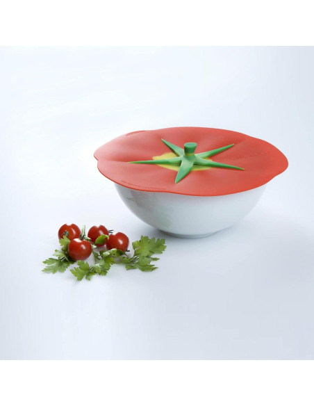 Tapa de Silicona Charles Viancin Tomate 15cm Libre BPA Tapa de Silicona Charles Viancin Tomate 15cm Libre BPA
