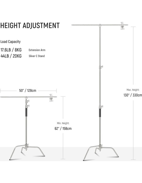 Luz de Video LED Neewer NL288 45W Bi Color 3200K-5600K Luz de Video LED Neewer NL288 45W Bi Color 3200K-5600K